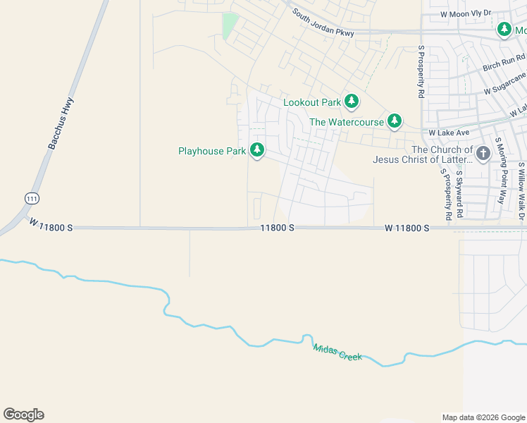map of restaurants, bars, coffee shops, grocery stores, and more near 11800 South in South Jordan