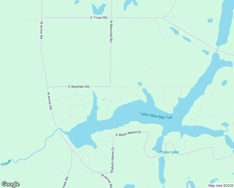 map of restaurants, bars, coffee shops, grocery stores, and more near 15001-15035 East Pokihantus Drive in Canton