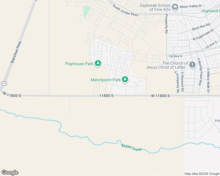 map of restaurants, bars, coffee shops, grocery stores, and more near 11754 Silver Pond Drive in South Jordan
