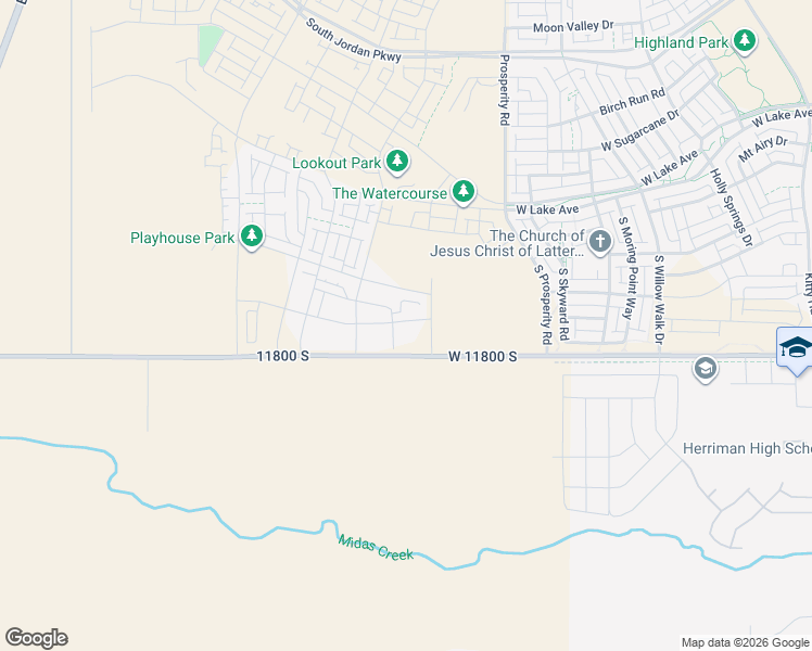 map of restaurants, bars, coffee shops, grocery stores, and more near 6732 11800 South in South Jordan