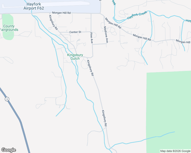 map of restaurants, bars, coffee shops, grocery stores, and more near 820 Kingsbury Road in Hayfork