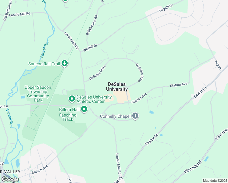 map of restaurants, bars, coffee shops, grocery stores, and more near 2755 Station Avenue in Lehigh County