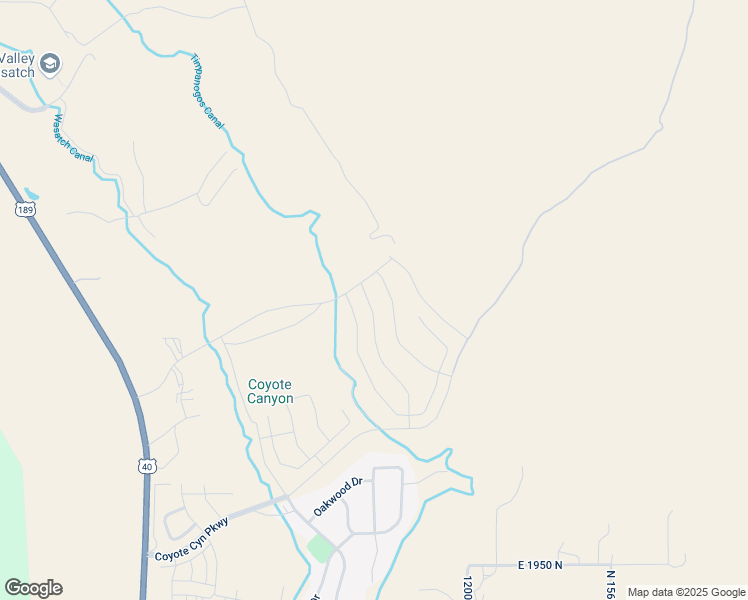 map of restaurants, bars, coffee shops, grocery stores, and more near 2506 Wildwood Lane in Daniel