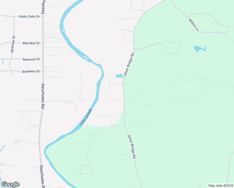 map of restaurants, bars, coffee shops, grocery stores, and more near 8596 Silver Bridge Road in Palo Cedro