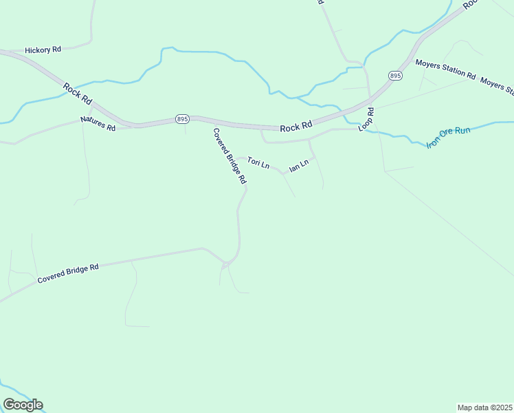 map of restaurants, bars, coffee shops, grocery stores, and more near 390 Covered Bridge Road in Pine Grove