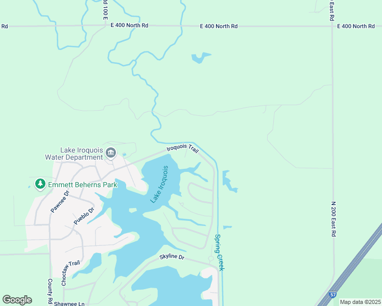 map of restaurants, bars, coffee shops, grocery stores, and more near 102 Sioux Court in Loda