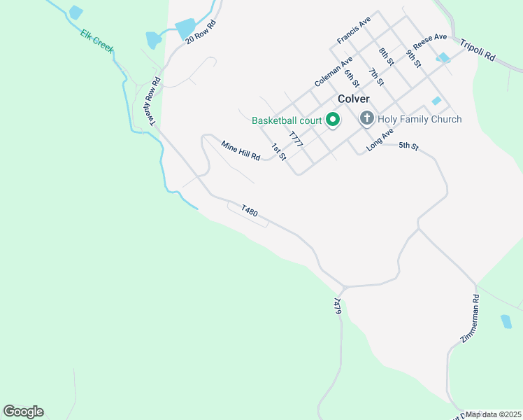 229 20 Row Road, Colver PA Walk Score