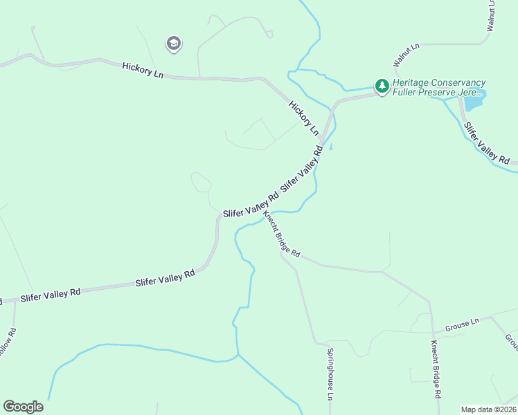 map of restaurants, bars, coffee shops, grocery stores, and more near 2460 Slifer Valley Road in Riegelsville