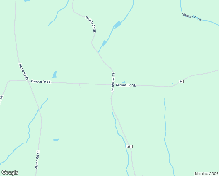 map of restaurants, bars, coffee shops, grocery stores, and more near 1074 Canyon Road Southeast in Carrollton