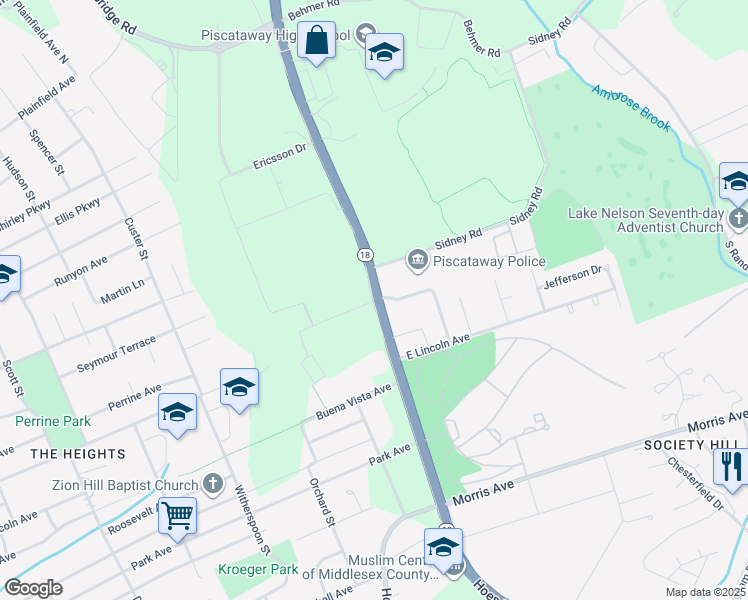 444 Hoes Lane, Piscataway Township NJ Walk Score