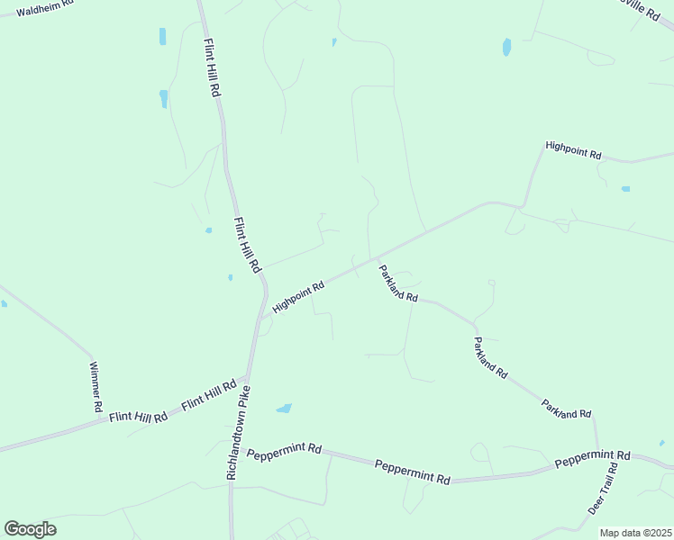 map of restaurants, bars, coffee shops, grocery stores, and more near 1395 Highpoint Road in Coopersburg