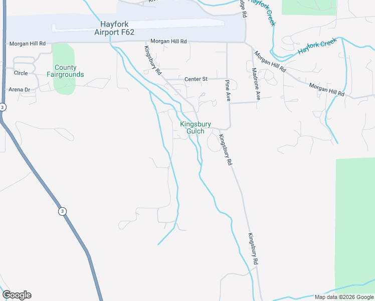 map of restaurants, bars, coffee shops, grocery stores, and more near 880 Kingsbury Road in Hayfork