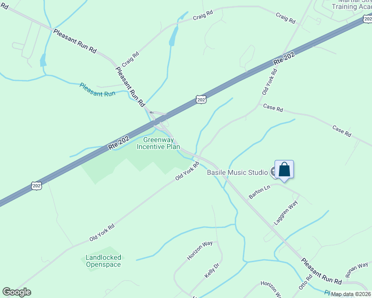 map of restaurants, bars, coffee shops, grocery stores, and more near 208 Pleasant Run Road in Readington Township