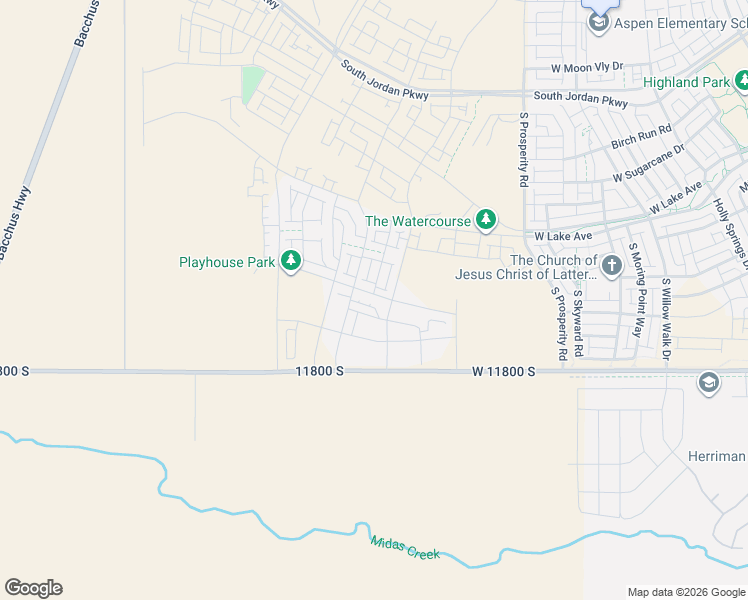 map of restaurants, bars, coffee shops, grocery stores, and more near 6763 West Meadow Grass Drive in South Jordan
