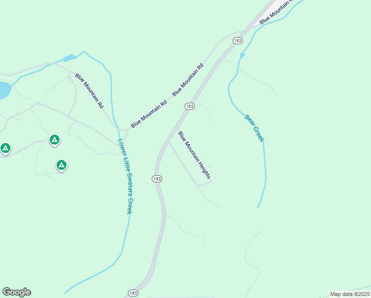 map of restaurants, bars, coffee shops, grocery stores, and more near 33 Blue Mountain Road in Schuylkill Haven