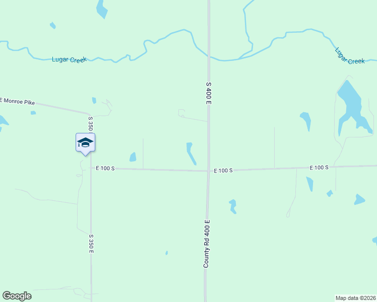 map of restaurants, bars, coffee shops, grocery stores, and more near 3867 East 100 South in Marion