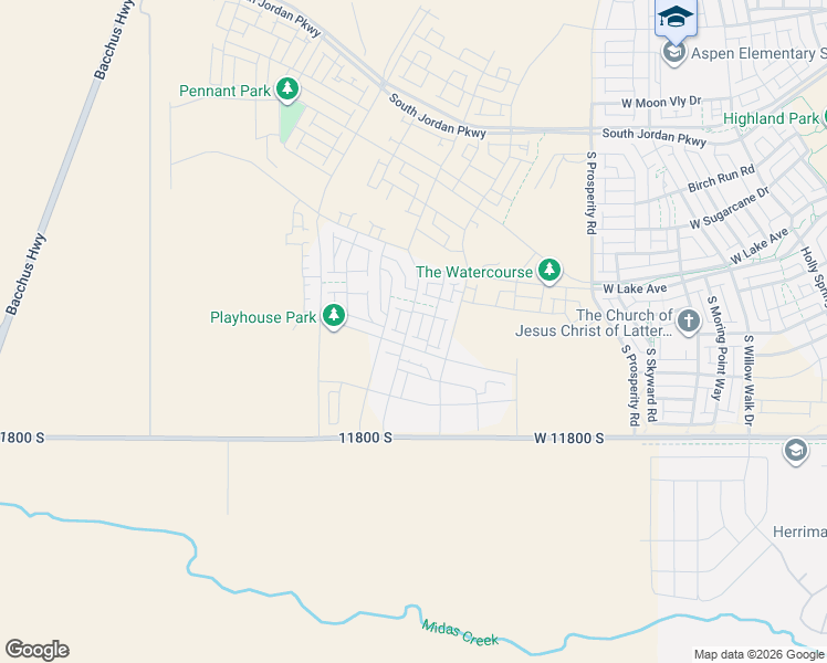 map of restaurants, bars, coffee shops, grocery stores, and more near 11623 Silver Pond Drive in South Jordan