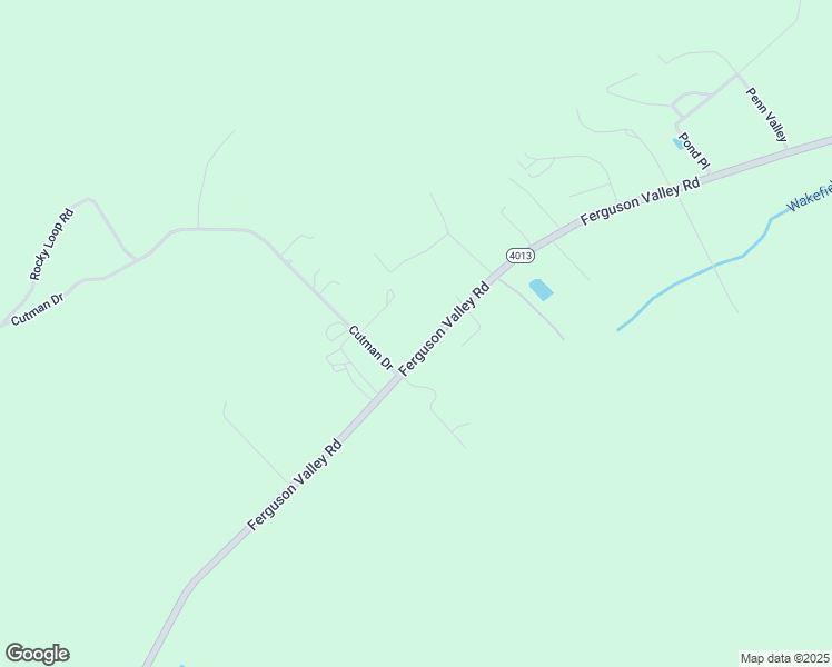 map of restaurants, bars, coffee shops, grocery stores, and more near 7630 Ferguson Valley Road in McVeytown