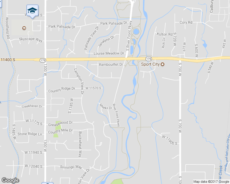 map of restaurants, bars, coffee shops, grocery stores, and more near 11615 Lampton View Drive in South Jordan
