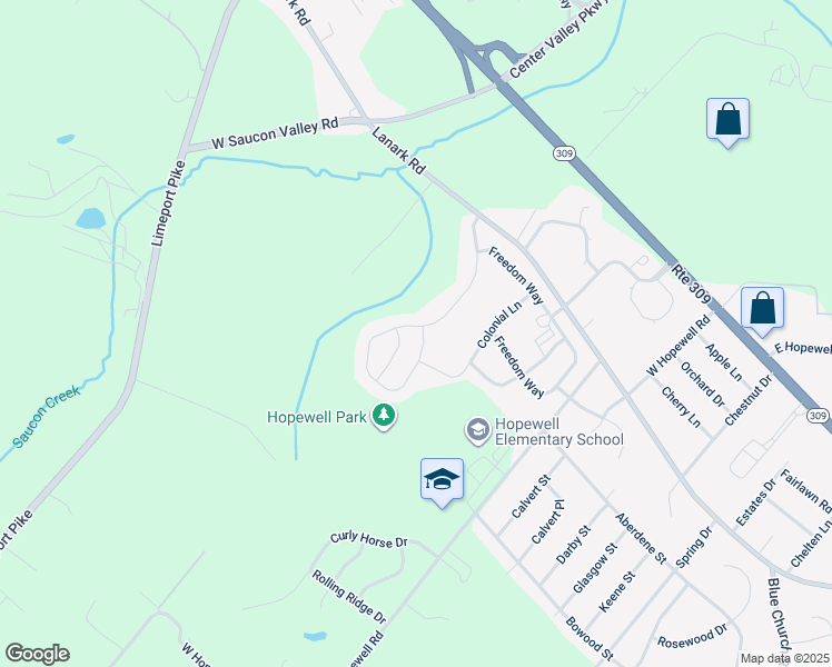 map of restaurants, bars, coffee shops, grocery stores, and more near 4670 Allegiant Street in Lehigh County