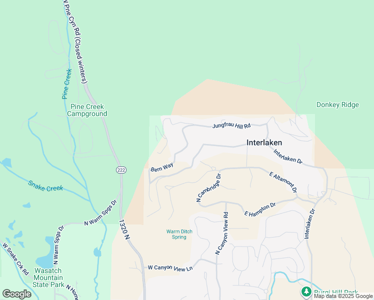 map of restaurants, bars, coffee shops, grocery stores, and more near 333 Bern Way in Park City