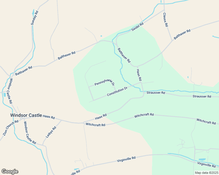 map of restaurants, bars, coffee shops, grocery stores, and more near 120 Pennsylvania Drive in Hamburg