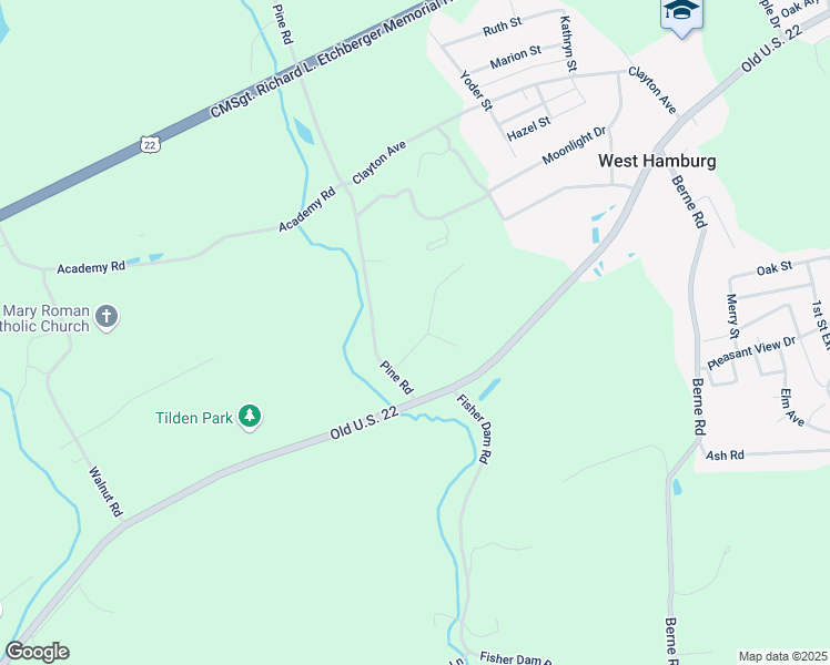 map of restaurants, bars, coffee shops, grocery stores, and more near 2 Sholly Drive in Hamburg