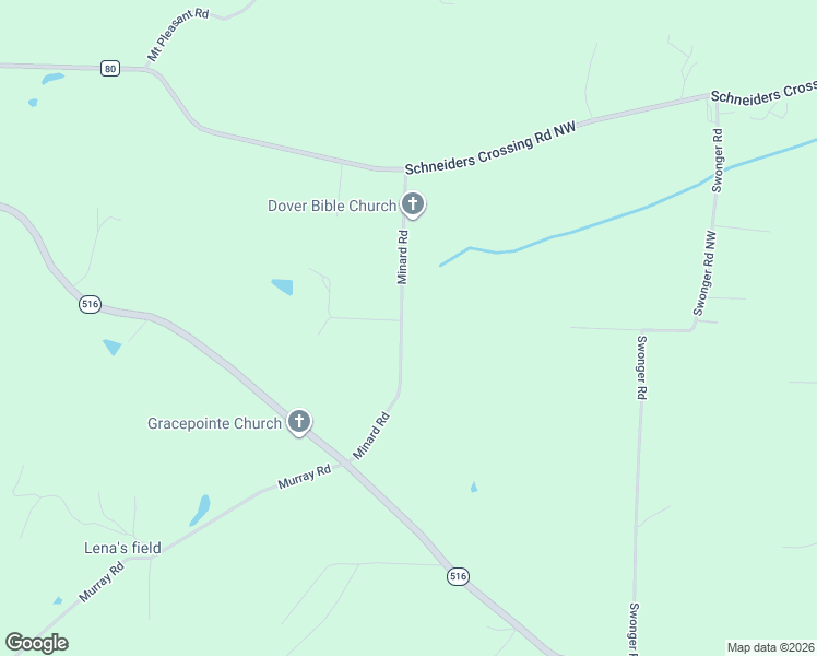 map of restaurants, bars, coffee shops, grocery stores, and more near 3986-4070 Minard Rd in Dover