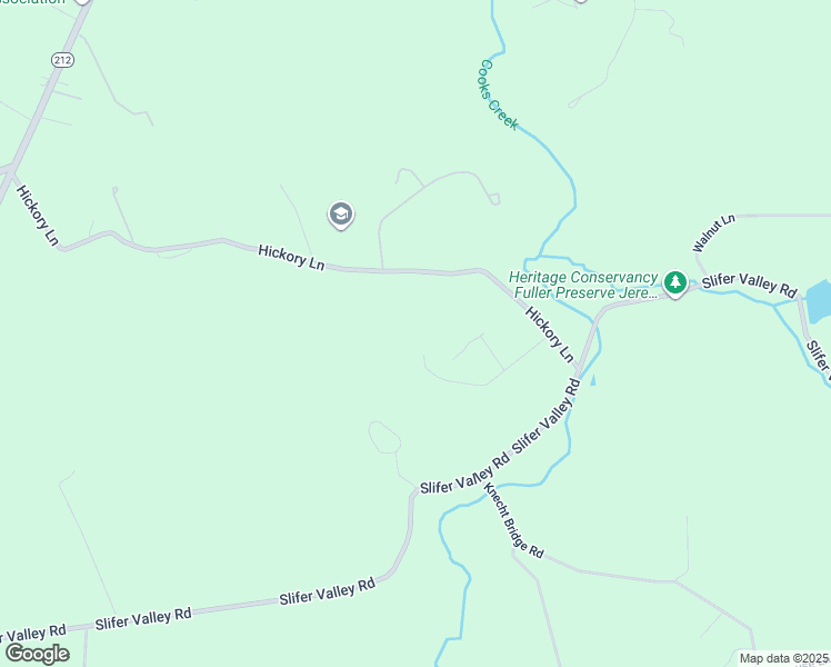 map of restaurants, bars, coffee shops, grocery stores, and more near 2784 Hickory Lane in Coopersburg