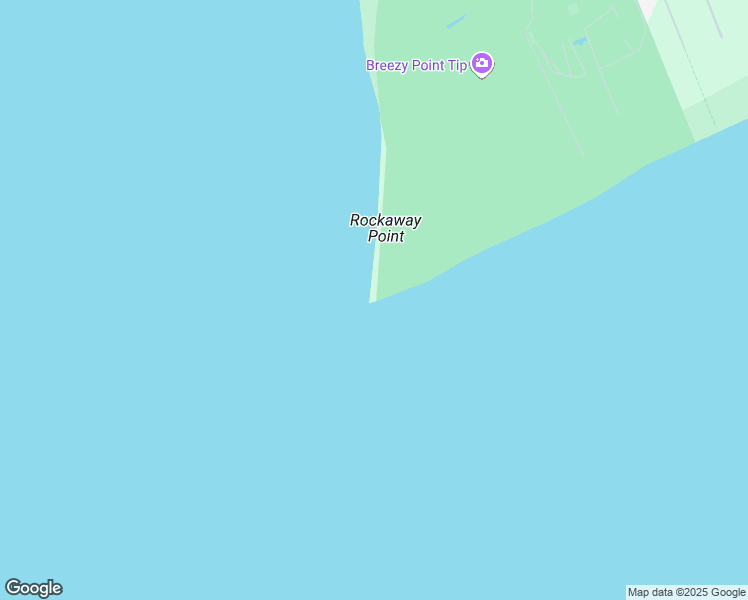 map of restaurants, bars, coffee shops, grocery stores, and more near 4-22 Rockaway Point Boulevard in Queens