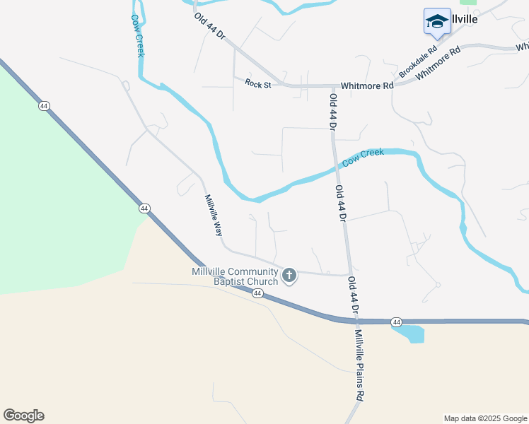 map of restaurants, bars, coffee shops, grocery stores, and more near 8754 Hufford Way in Millville