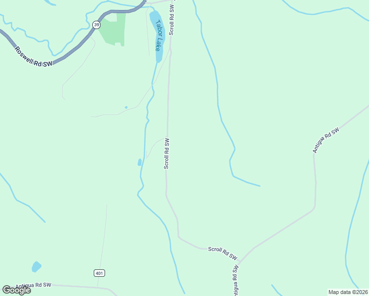 map of restaurants, bars, coffee shops, grocery stores, and more near 2070 Scroll Road Southwest in Carrollton