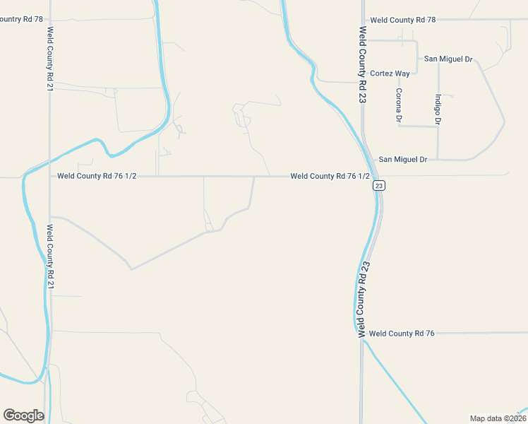 map of restaurants, bars, coffee shops, grocery stores, and more near 10652 County Road 76 1/2 in Windsor