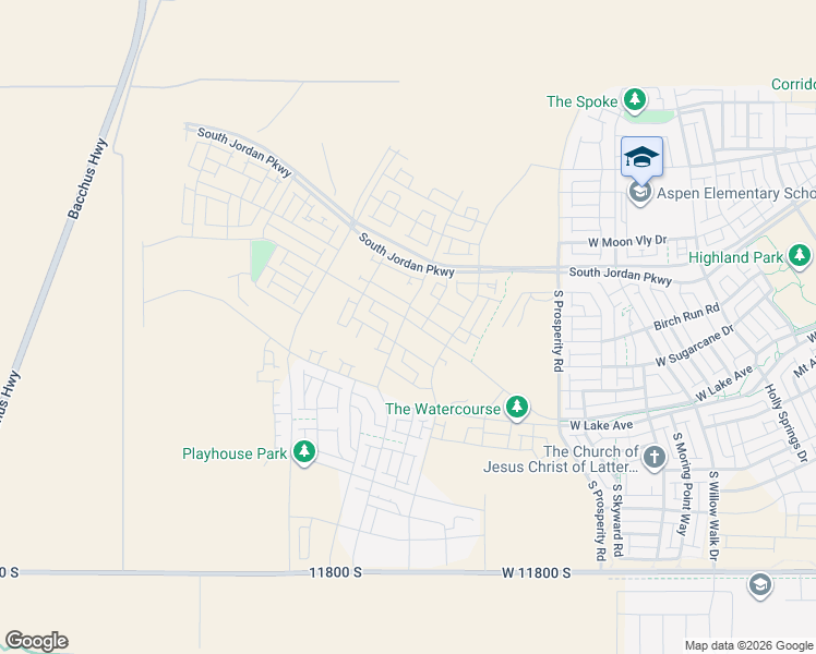 map of restaurants, bars, coffee shops, grocery stores, and more near 6743 West Docksider Drive in South Jordan