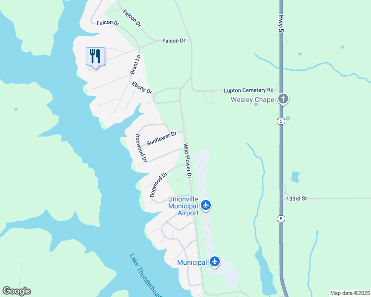 map of restaurants, bars, coffee shops, grocery stores, and more near 4 Ironwood Drive in Unionville