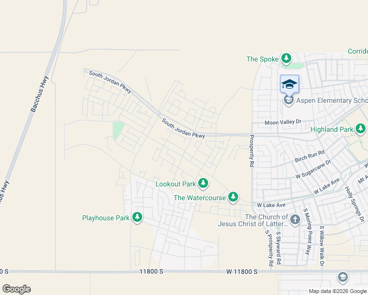 map of restaurants, bars, coffee shops, grocery stores, and more near 11354 Silver Pond Drive in South Jordan