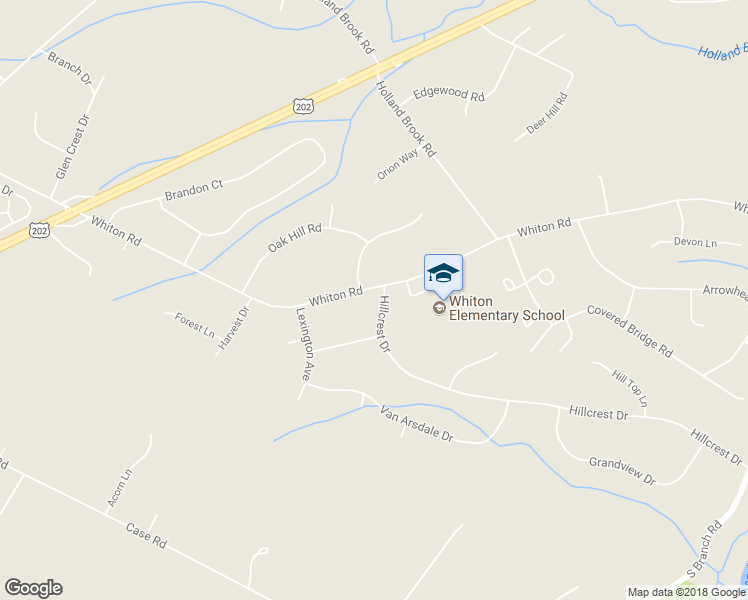 map of restaurants, bars, coffee shops, grocery stores, and more near 1057 Hillcrest Drive in Branchburg