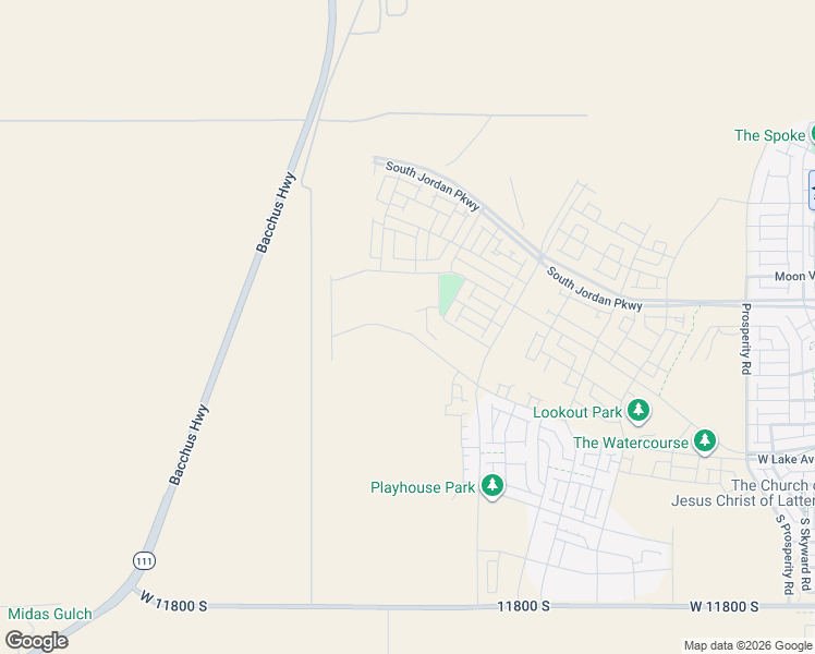 map of restaurants, bars, coffee shops, grocery stores, and more near 7064 West Lake Avenue in South Jordan