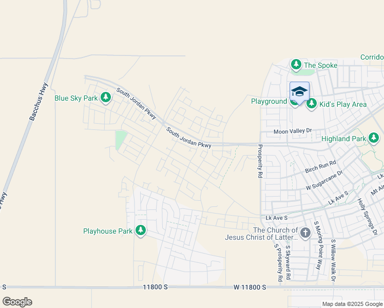 map of restaurants, bars, coffee shops, grocery stores, and more near 11332 Silver Pond Drive in South Jordan
