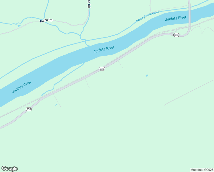 map of restaurants, bars, coffee shops, grocery stores, and more near 20550 Pennsylvania 333 in Thompsontown