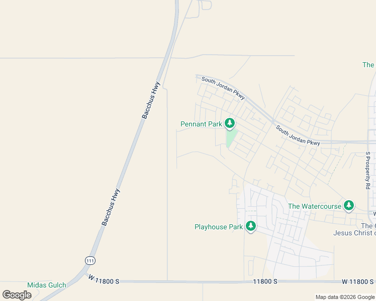 map of restaurants, bars, coffee shops, grocery stores, and more near 7148 West Lake Avenue in South Jordan