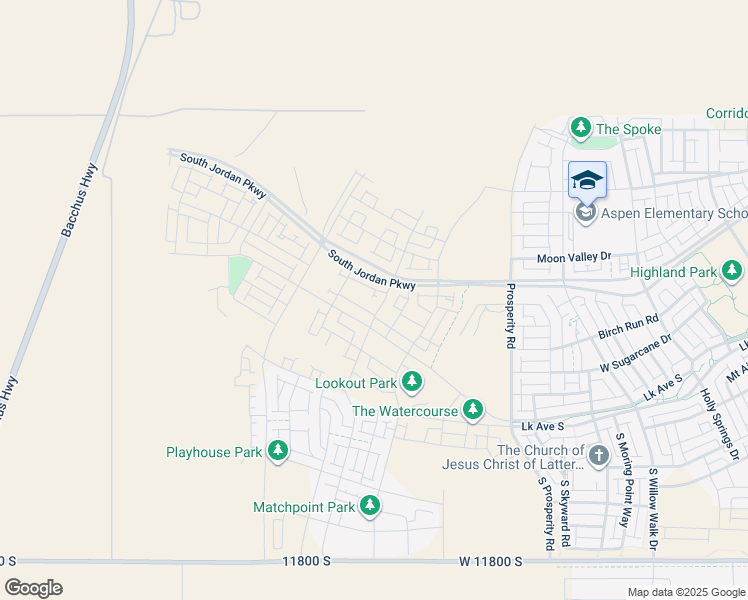 map of restaurants, bars, coffee shops, grocery stores, and more near 11328 Silver Pond Drive in South Jordan