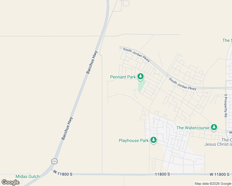 map of restaurants, bars, coffee shops, grocery stores, and more near 7142 West Lake Avenue in South Jordan