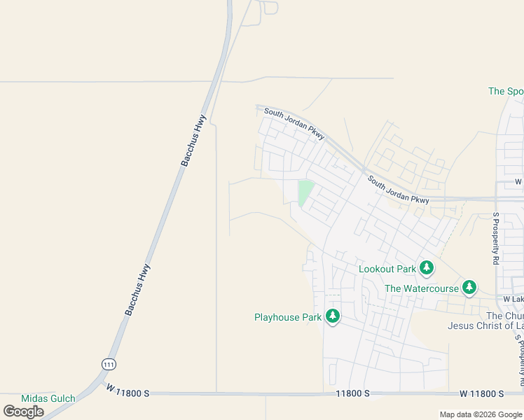 map of restaurants, bars, coffee shops, grocery stores, and more near Unnamed Road in South Jordan