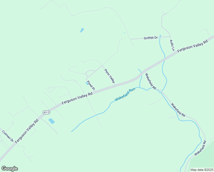 map of restaurants, bars, coffee shops, grocery stores, and more near 8020 Ferguson Valley Road in McVeytown