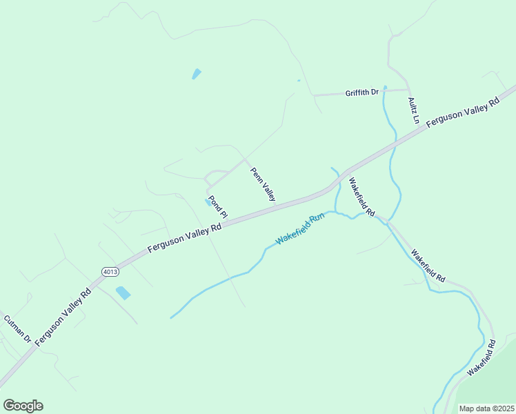 map of restaurants, bars, coffee shops, grocery stores, and more near 8020 Ferguson Valley Road in McVeytown