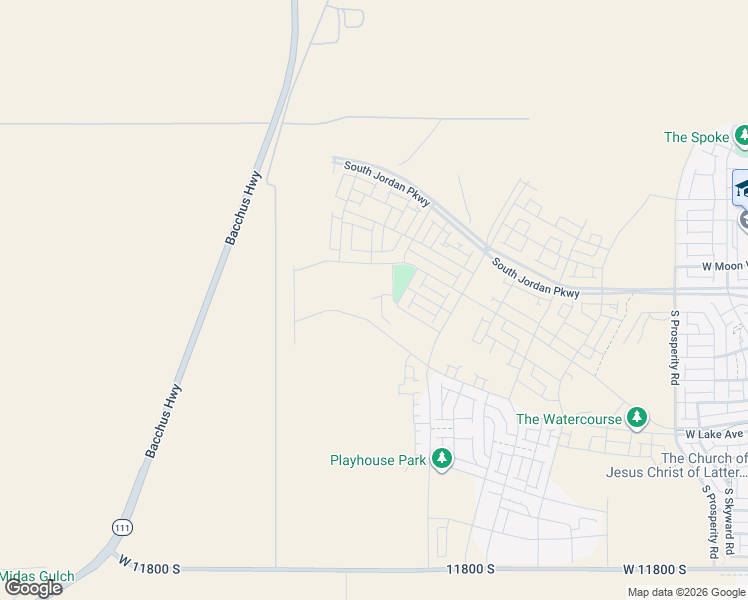 map of restaurants, bars, coffee shops, grocery stores, and more near 11313 South Easy Bee Road in South Jordan