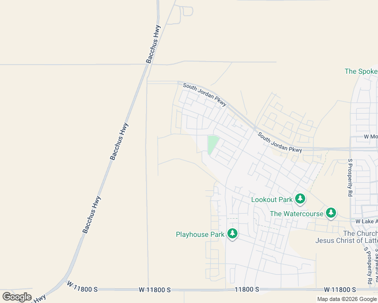 map of restaurants, bars, coffee shops, grocery stores, and more near Bacchus Highway in Bingham Canyon