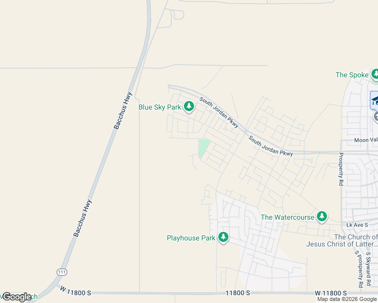 map of restaurants, bars, coffee shops, grocery stores, and more near 11293 South Easy Bee Road in South Jordan