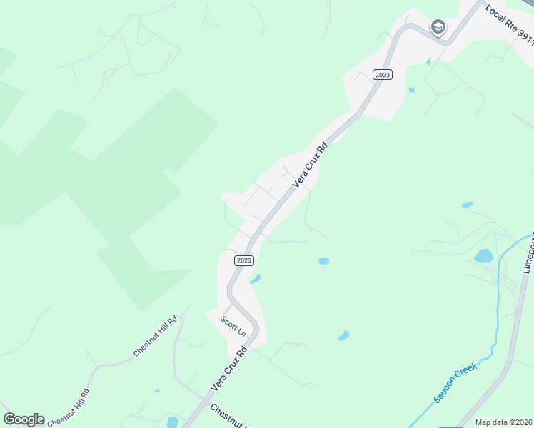 map of restaurants, bars, coffee shops, grocery stores, and more near 5193 Vera Cruz Road in Lehigh County